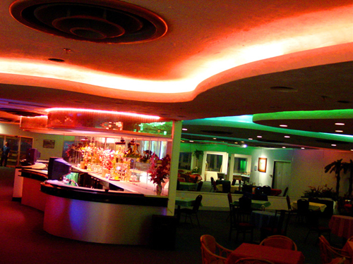 Interior view of the new Casino Bar