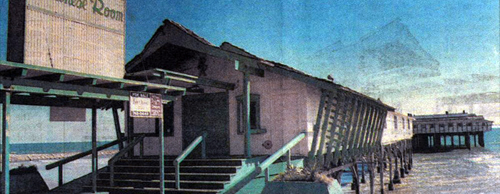 Front of the Building in the 1980s