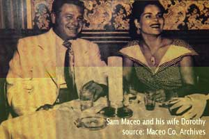 Maceo and his wife
