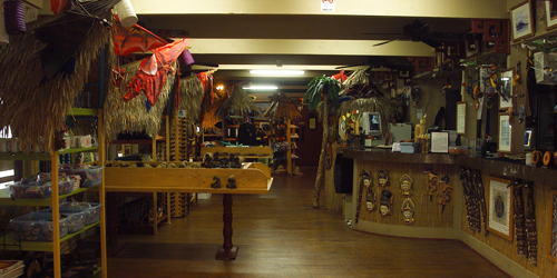 Inside the Gift Shop